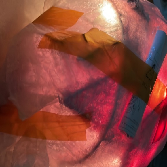 Light Up Flying Pig Pink Christmas Holiday Time 26 inches tall indoor outdoor - Picture 11 of 12